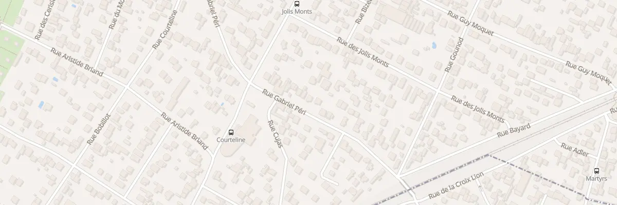 Plan du 123B Rue Gabriel Péri à Sartrouville