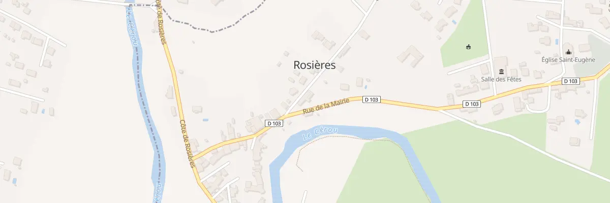 Plan du 30 Rue de la mairie à Rosières