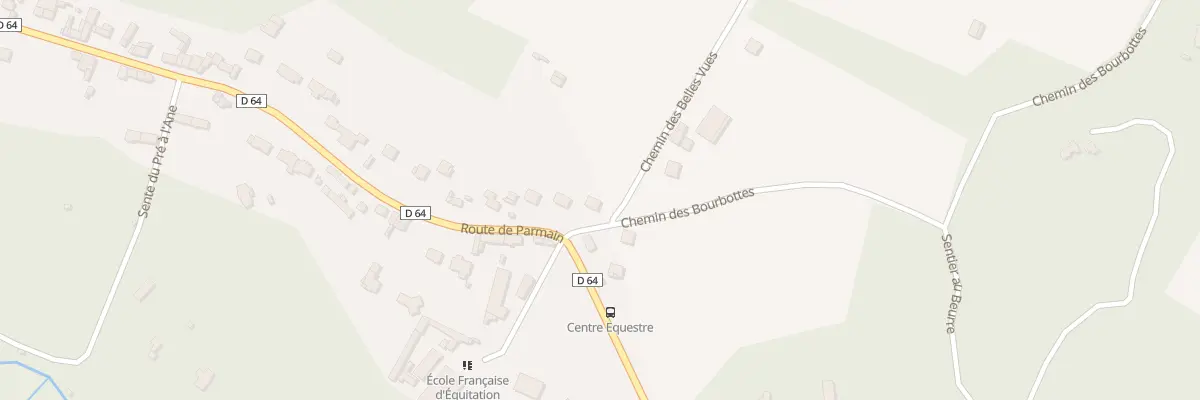 Plan du 43Q Rue de Parmain à Nesles-la-Vallée