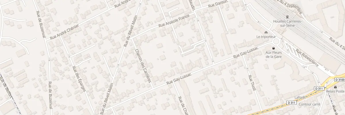 Plan du 48 Rue Gay-lussac à Houilles