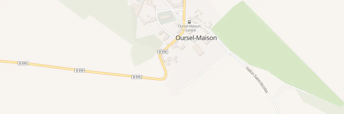 Plan du 4 Rue du Presbytère à Oursel-Maison