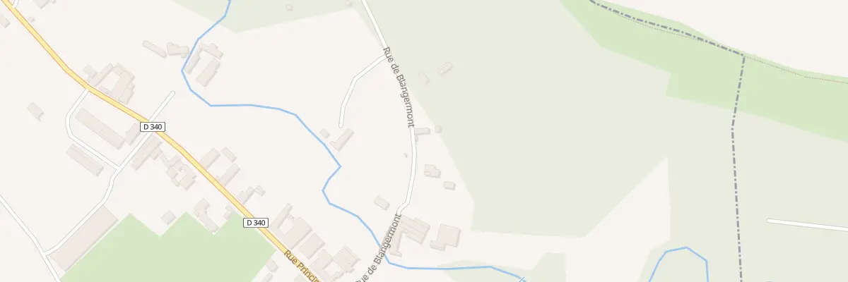 Plan du 10 Rue de Blangermont à Aubrometz