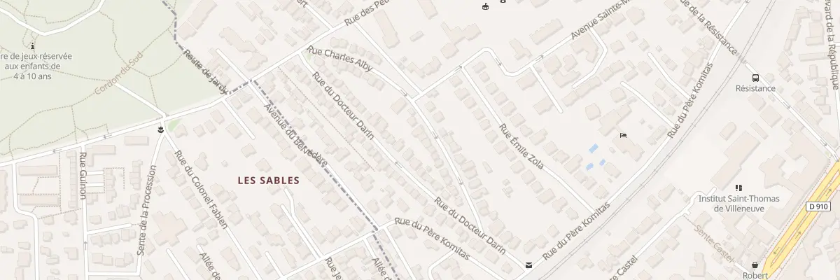 Plan du 15 Rue Charles Alby à Chaville