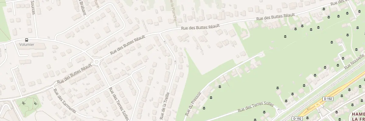 Plan du 20 Rue de la Treille à Breuillet
