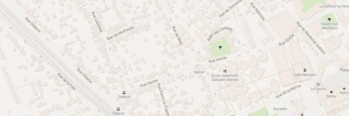 Plan du 41 Rue Hoche à Houilles