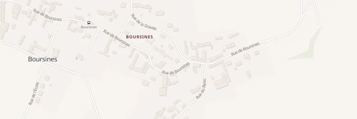 Plan du 45 Rue de Boursines (boursines) à Oroër