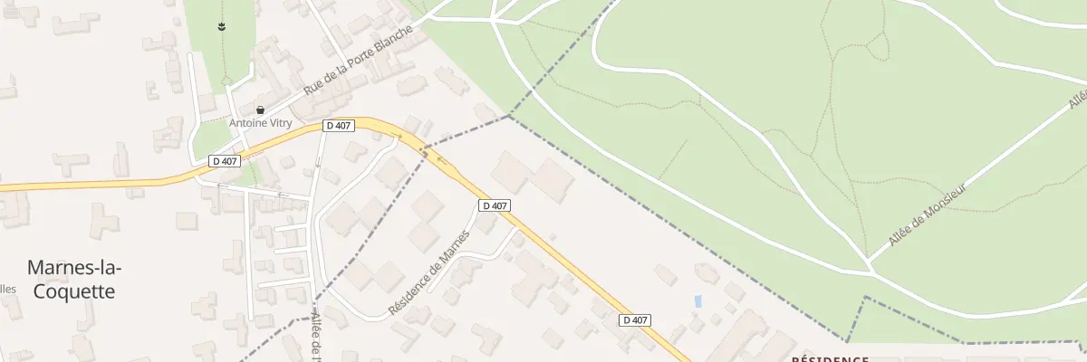 Plan du 34 Rue de Marnes à Ville-d’Avray