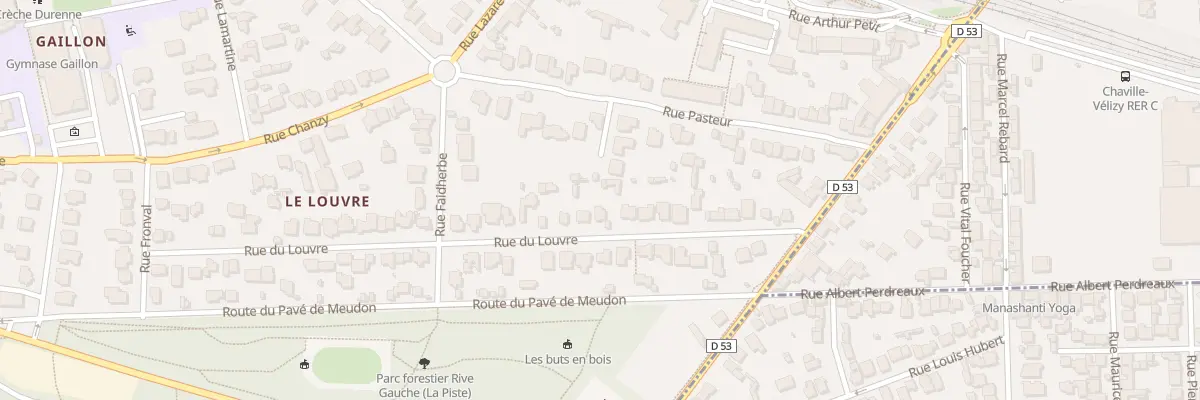 Plan du 24 Rue du Louvre à Viroflay