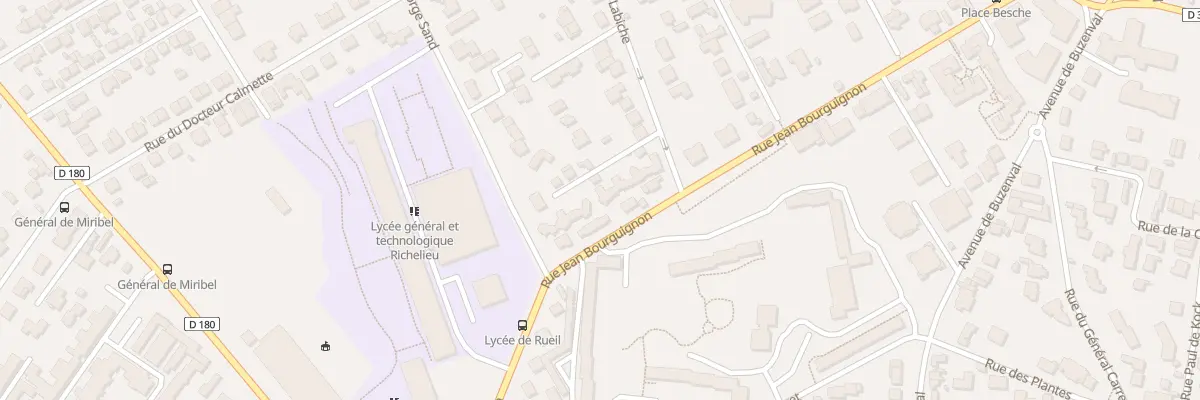 Plan du 99 Rue George Sand à Rueil-Malmaison