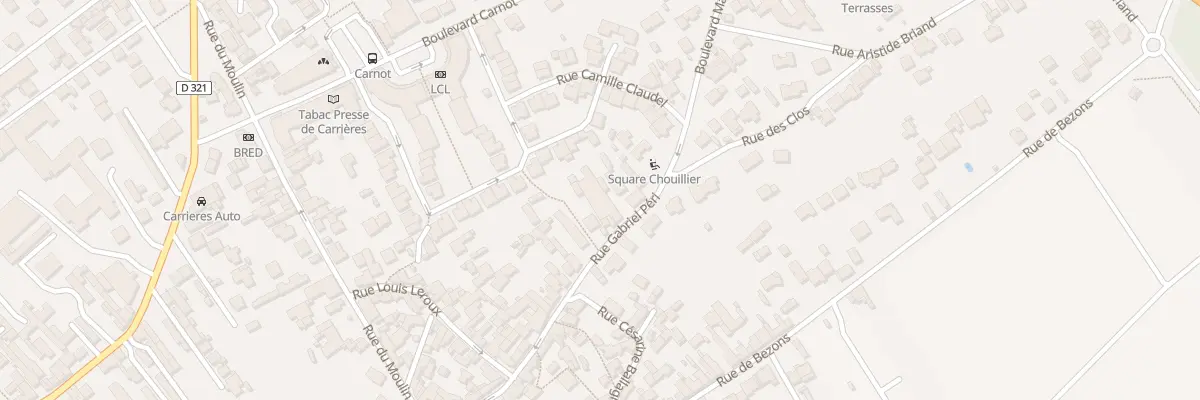 Plan du 141 Rue Gabriel Péri à Carrières-sur-Seine