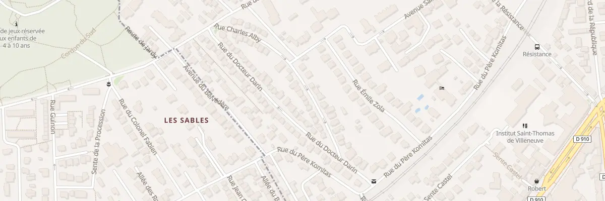 Plan du 11B Rue Charles Alby à Chaville