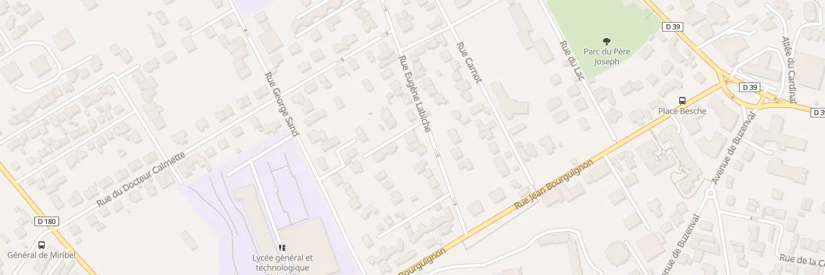Plan du 88 Rue Eugène Labiche à Rueil-Malmaison
