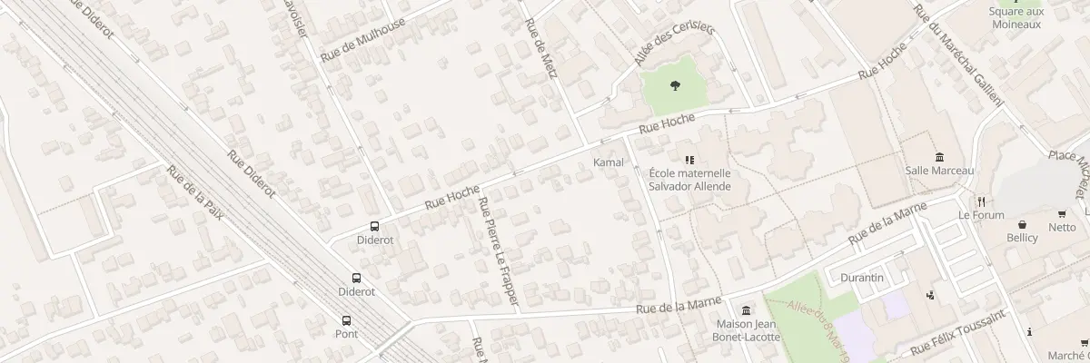 Plan du 32 Rue Hoche à Houilles