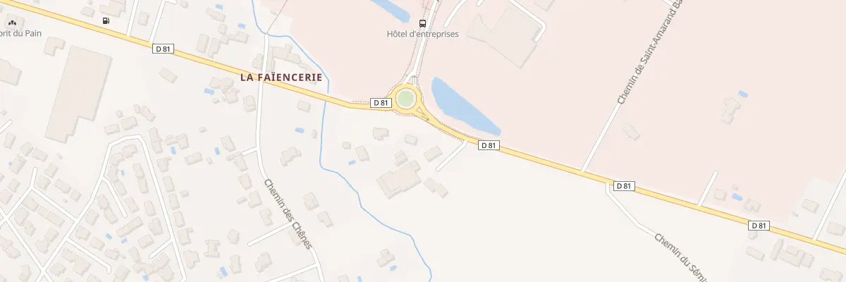 Plan du 176 Rte de Teillet à Albi