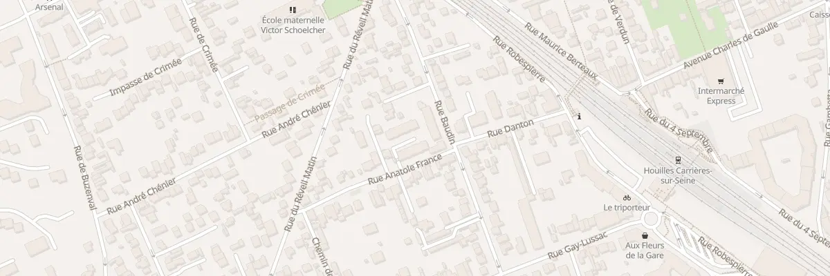 Plan du 5 Imp Villa Anatole France à Houilles