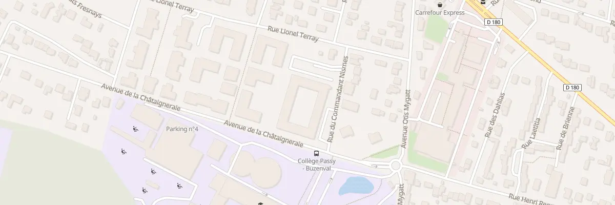 Plan du 103 Av de la Châtaigneraie à Rueil-Malmaison
