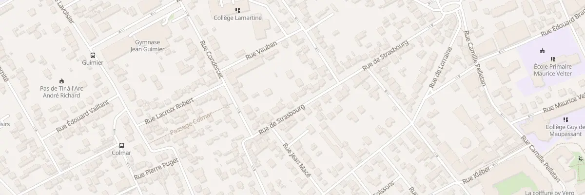 Plan du 9 Rue de Strasbourg à Houilles