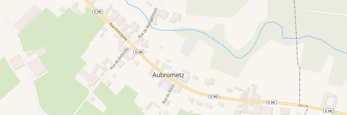 Plan du 24 Rue Principale à Aubrometz