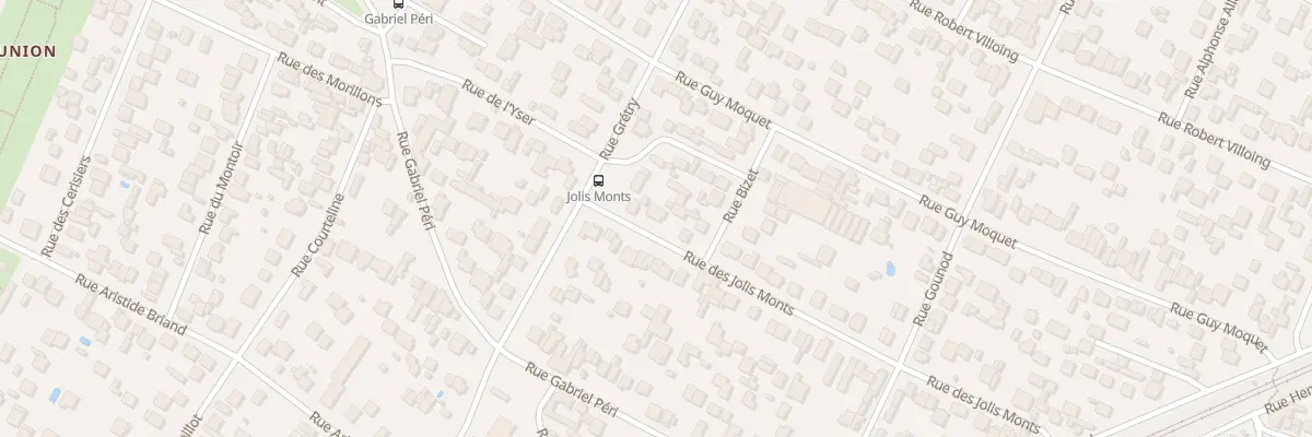 Plan du 5 Rue des Jolis Monts à Sartrouville