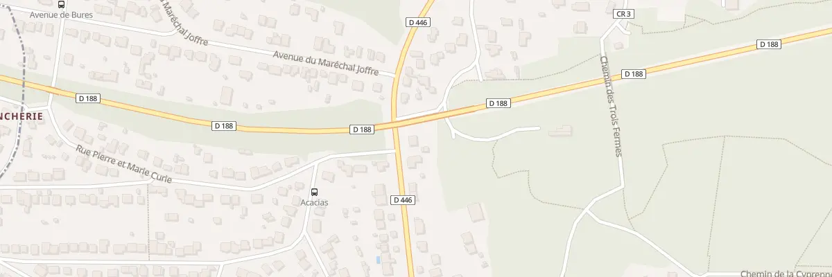 Plan du 1 Rue de Montlhery à Orsay