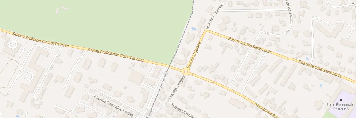 Plan du 70 Rue Athime Rue à Garches