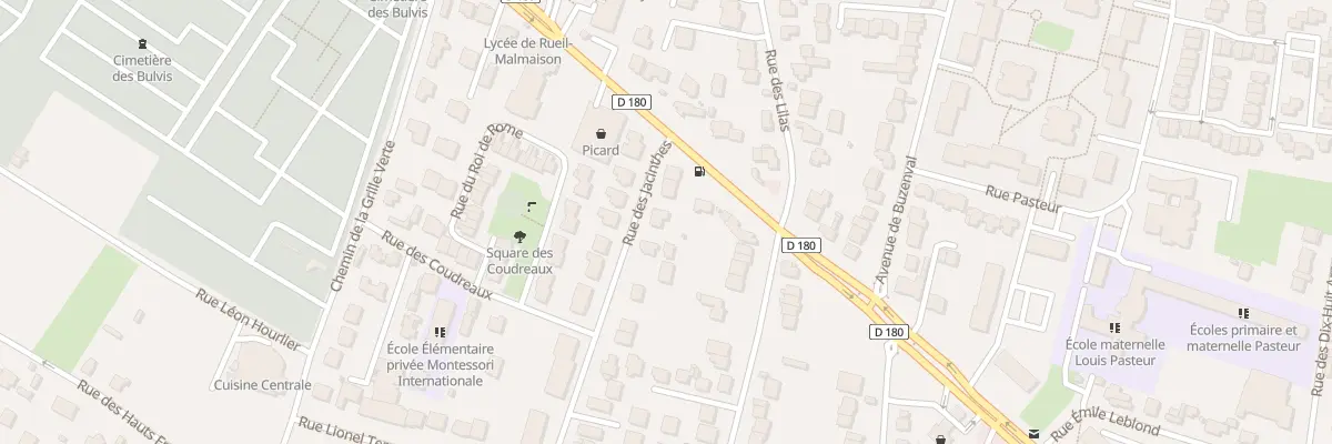 Plan du 5 Rue des Jacinthes à Rueil-Malmaison