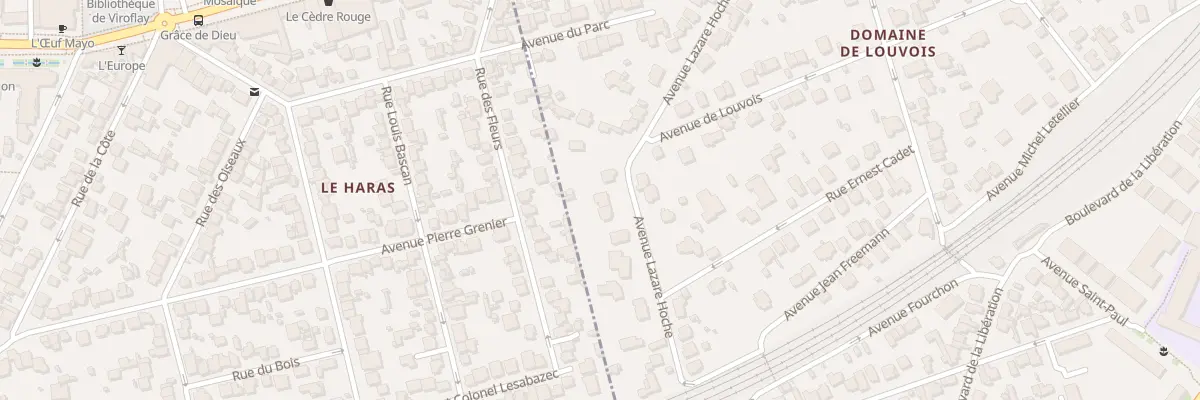 Plan du 36 Av Lazare Hoche à Chaville
