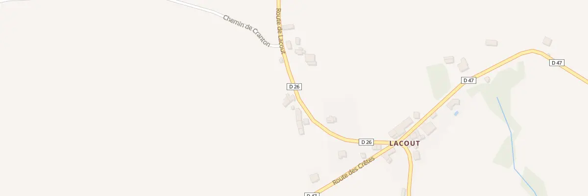 Plan du 5073 Lacout à Compolibat