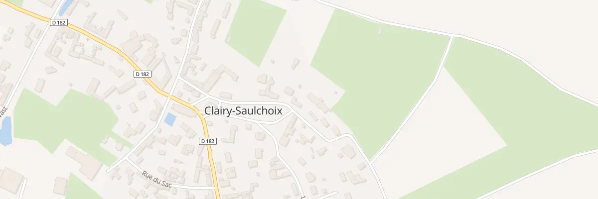 Plan du 11 Pl Publique à Clairy-Saulchoix