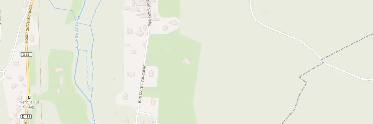 Plan du 11 Rue Martel Vauquelin à Nesles-la-Vallée