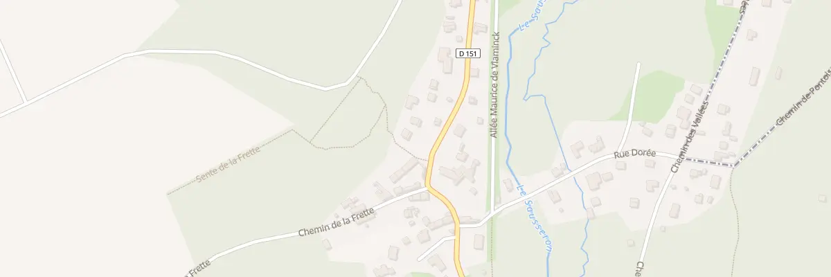 Plan du 213 Rue Georges Duhamel à Valmondois