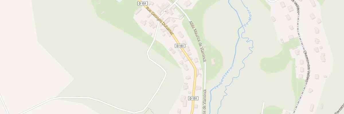 Plan du 229 Rue Georges Duhamel à Valmondois