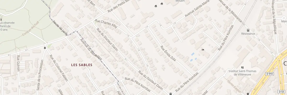 Plan du 18 Rue Charles Alby à Chaville