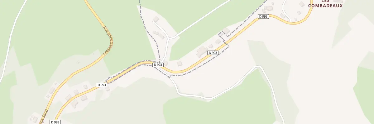 Plan du 8 Le Combadeau à Saint-Amand