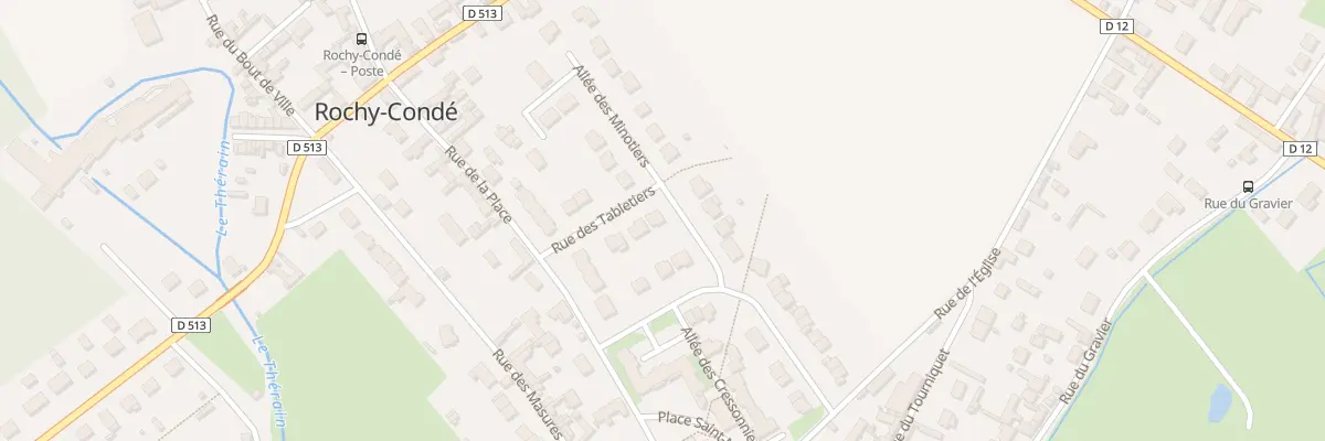 Plan du 6 Rue des Tabletiers à Rochy-Condé