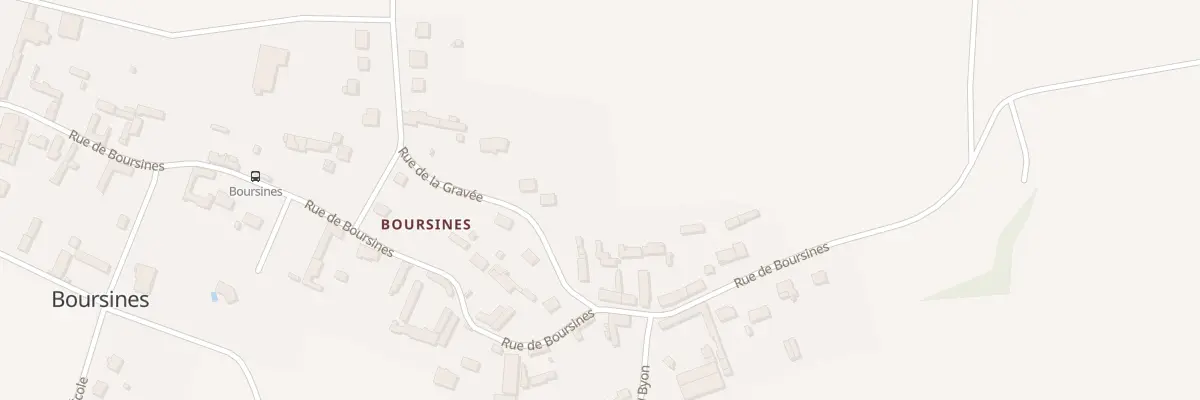 Plan du 47 Rue de Boursines (boursines) à Oroër