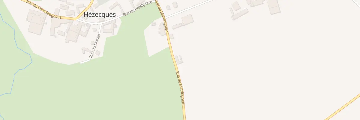 Plan du 18 Rue de Matringhem à Hézecques