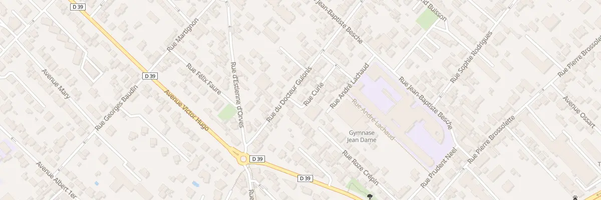 Plan du 1 Rue Curie à Rueil-Malmaison