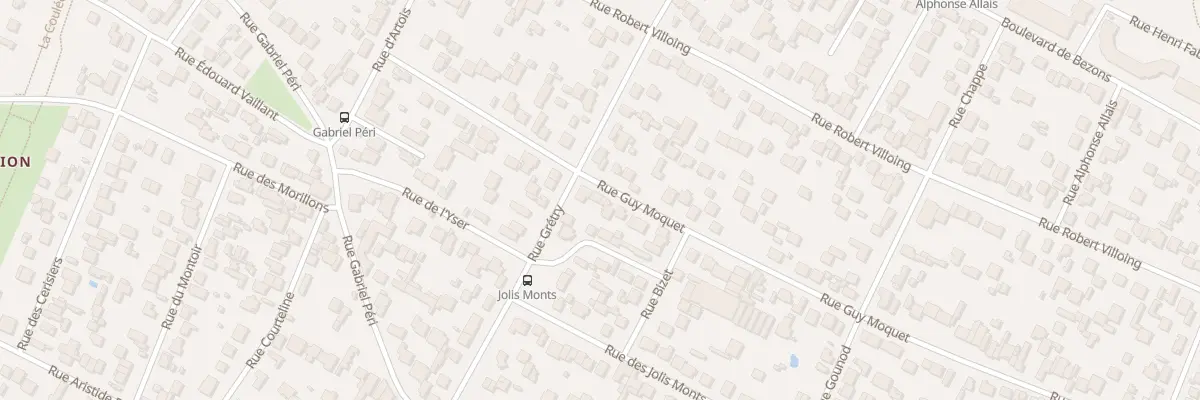 Plan du 20 Rue Guy Moquet à Sartrouville