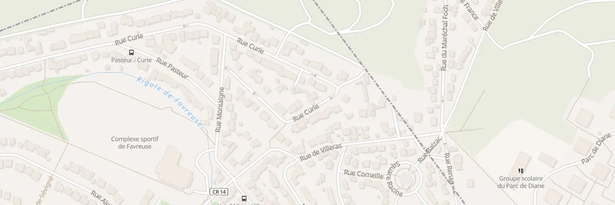 Plan du 76 Rue Curie à Saclay