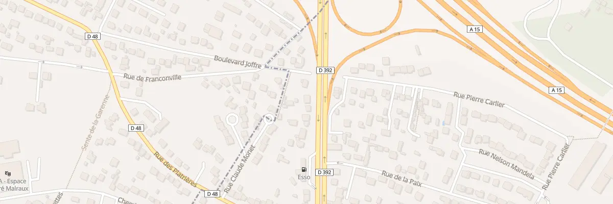 Plan du 217B Bd de Pontoise à Montigny-lès-Cormeilles