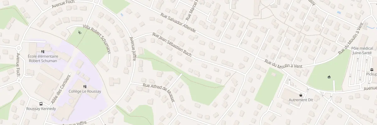 Plan du 18 Rue Jean - Sebastien Bach à Étréchy
