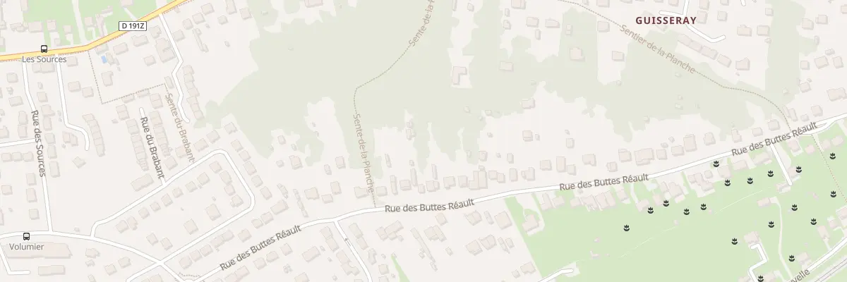 Plan du 120 Rue des Buttes Réault à Breuillet