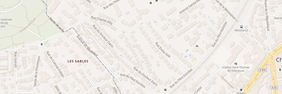 Plan du 16B Rue Charles Alby à Chaville