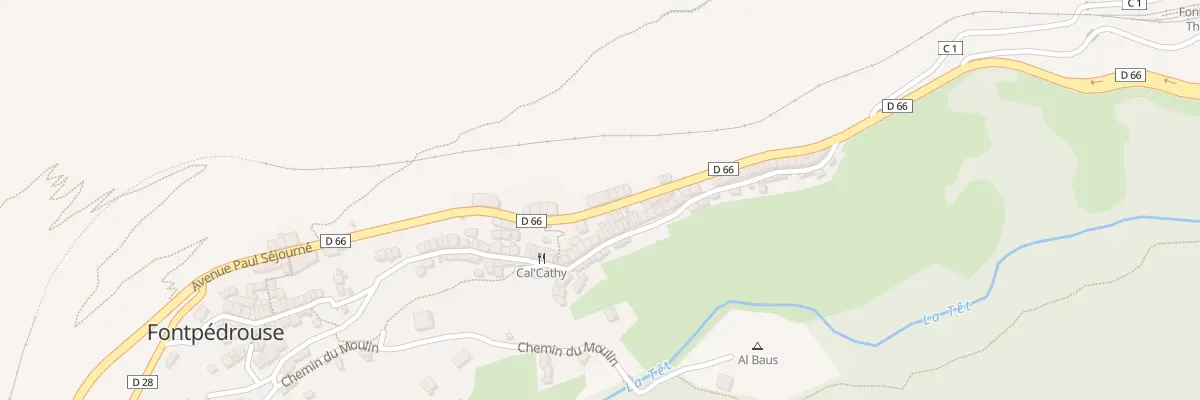 Plan du 36 Le Village à Sauto