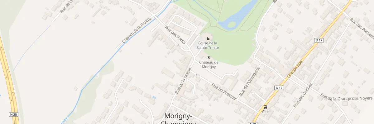 Plan du 15 Rue de la Mairie à Morigny-Champigny
