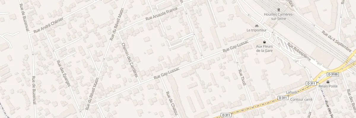 Plan du 38 Rue Gay-lussac à Houilles