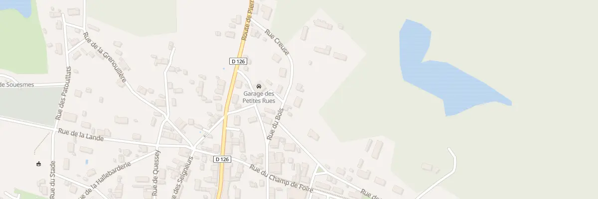 Plan du 24 Rue du Bois à Souesmes