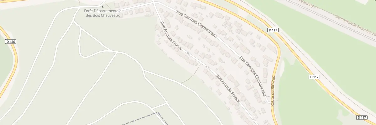 Plan du 26 Rue Anatole France à Jouy-en-Josas