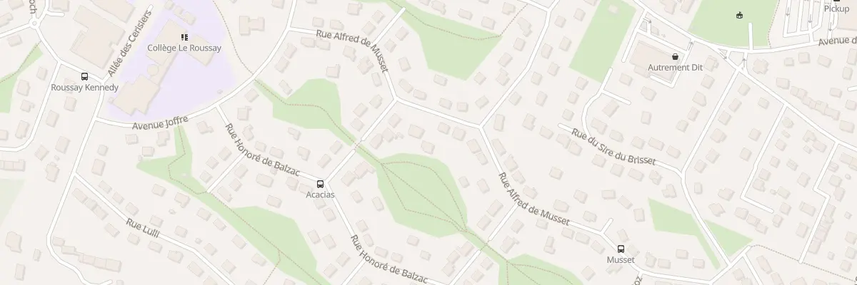 Plan du 16 Rue Alfred de Musset à Étréchy